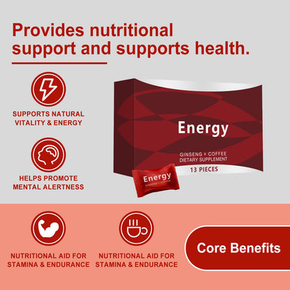 Men's Vitality Gummies - Daily herbal supplement for a natural energy boost and enhanced well-being-V