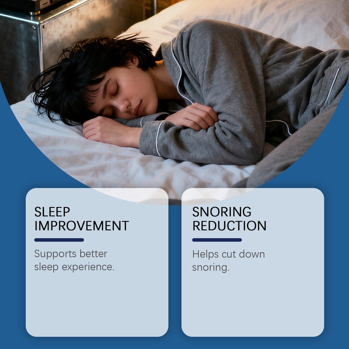 Sleeping Nasal Strip - Gentle nightly care for comfortable and peaceful sleep-V