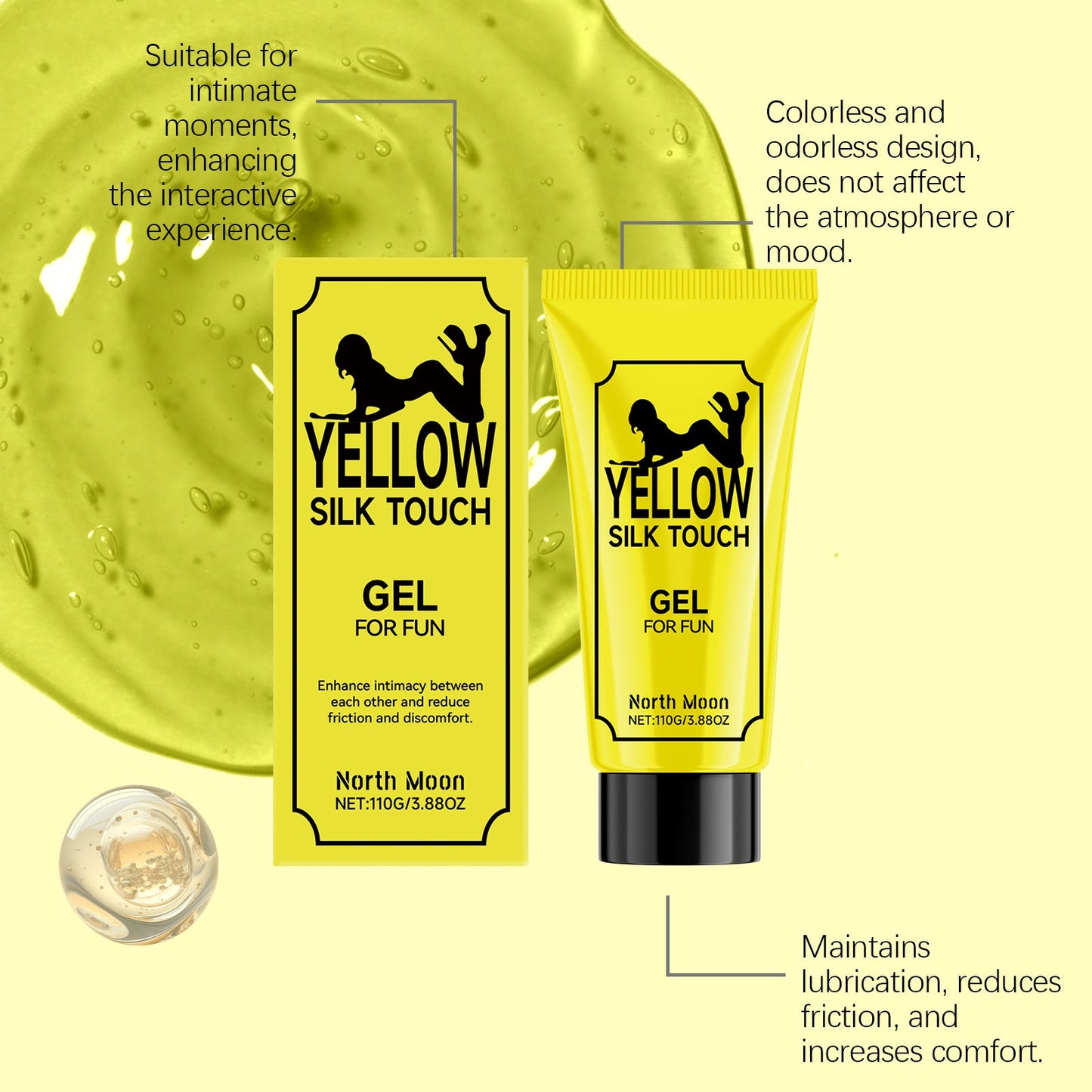 Body Care Soothing Gel - A gentle formula with a lightweight, non-greasy texture for quick absorption and comfortable care-V