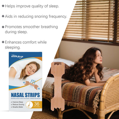 Sleeping Nasal Strip - Gentle nightly care for comfortable and peaceful sleep-V