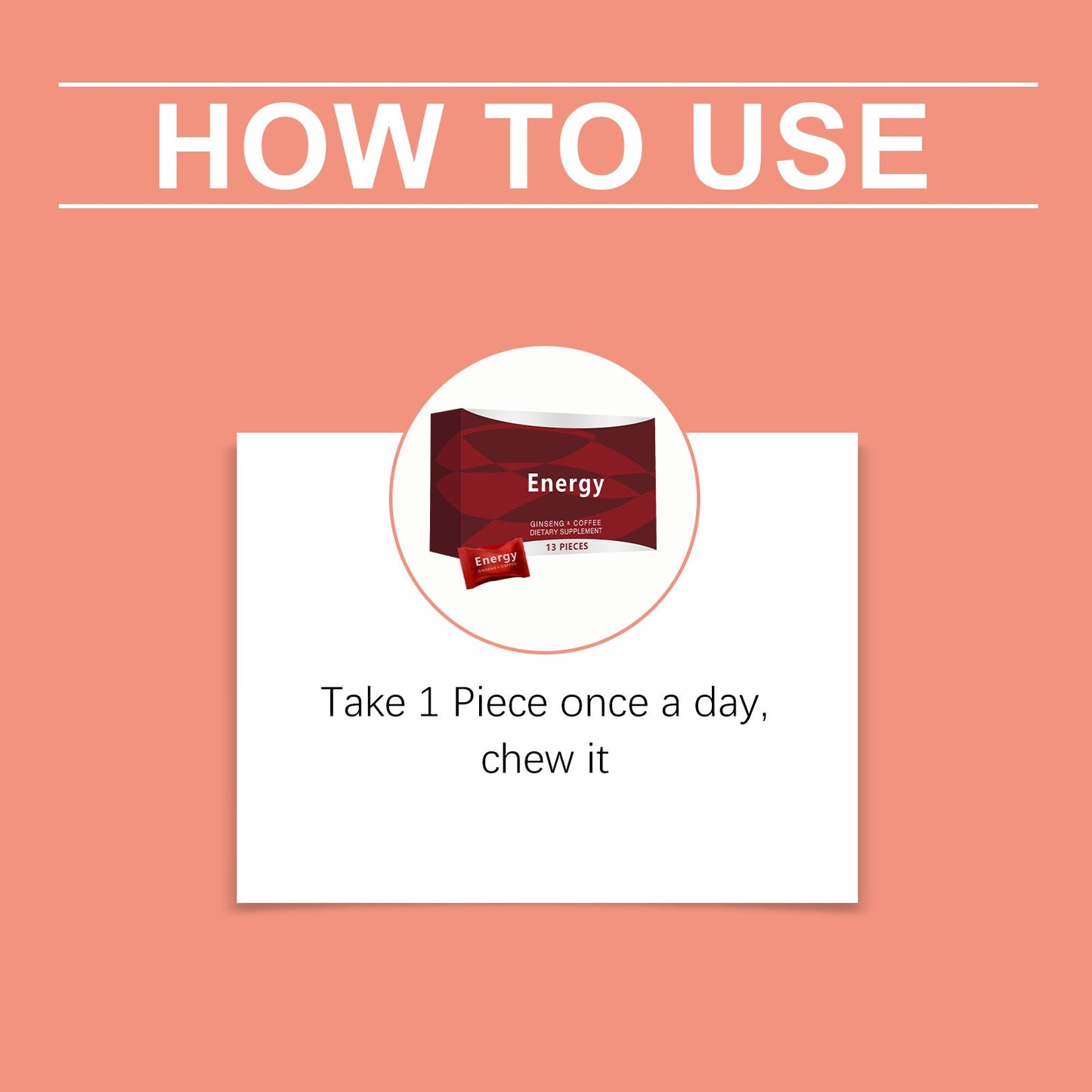 Men's Vitality Gummies - Daily herbal supplement for a natural energy boost and enhanced well-being-V