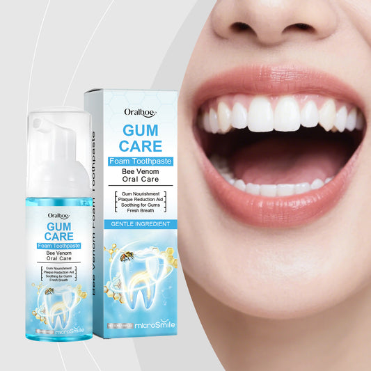 Oralhoe Bee Venom Tooth Cleaning Mousse - Care for Teeth, Remove Stains & Tartar, Freshen Breath, Clean Oral Cavity-CJY