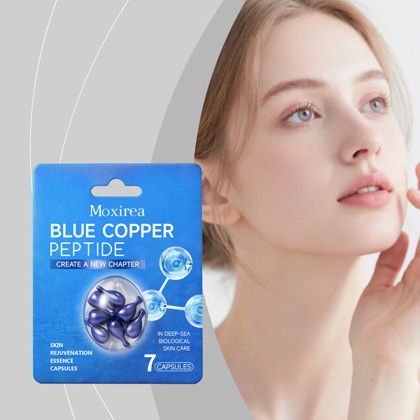 Moxirea GHK-Cu Essence Milk: Gentle Moisturizing Face Essence for Refined, Hydrated, and Bouncy Skin-ZZ