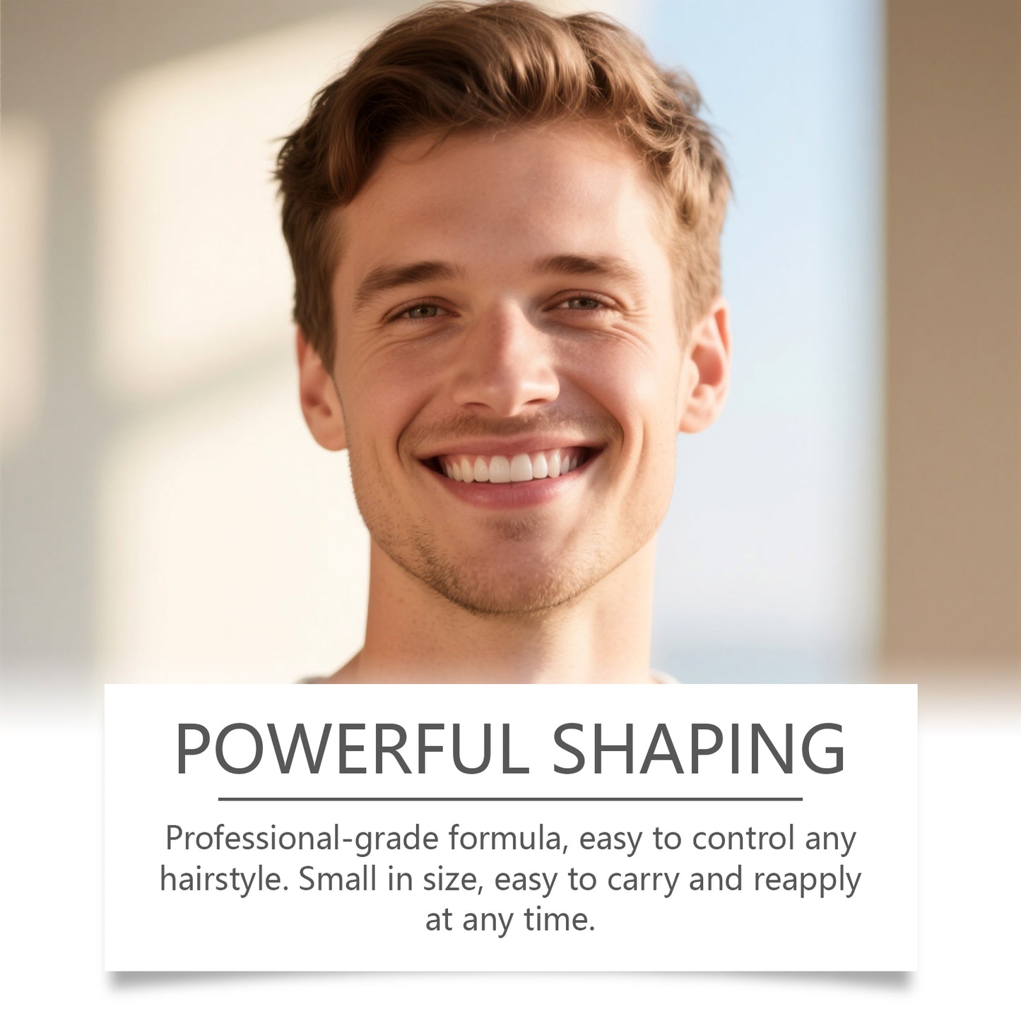 East Moon Men's Styling Hair Pomade - Strong Hold, Smooth & Easy to Manage, Non-Greasy & Non-Sticky-CJY