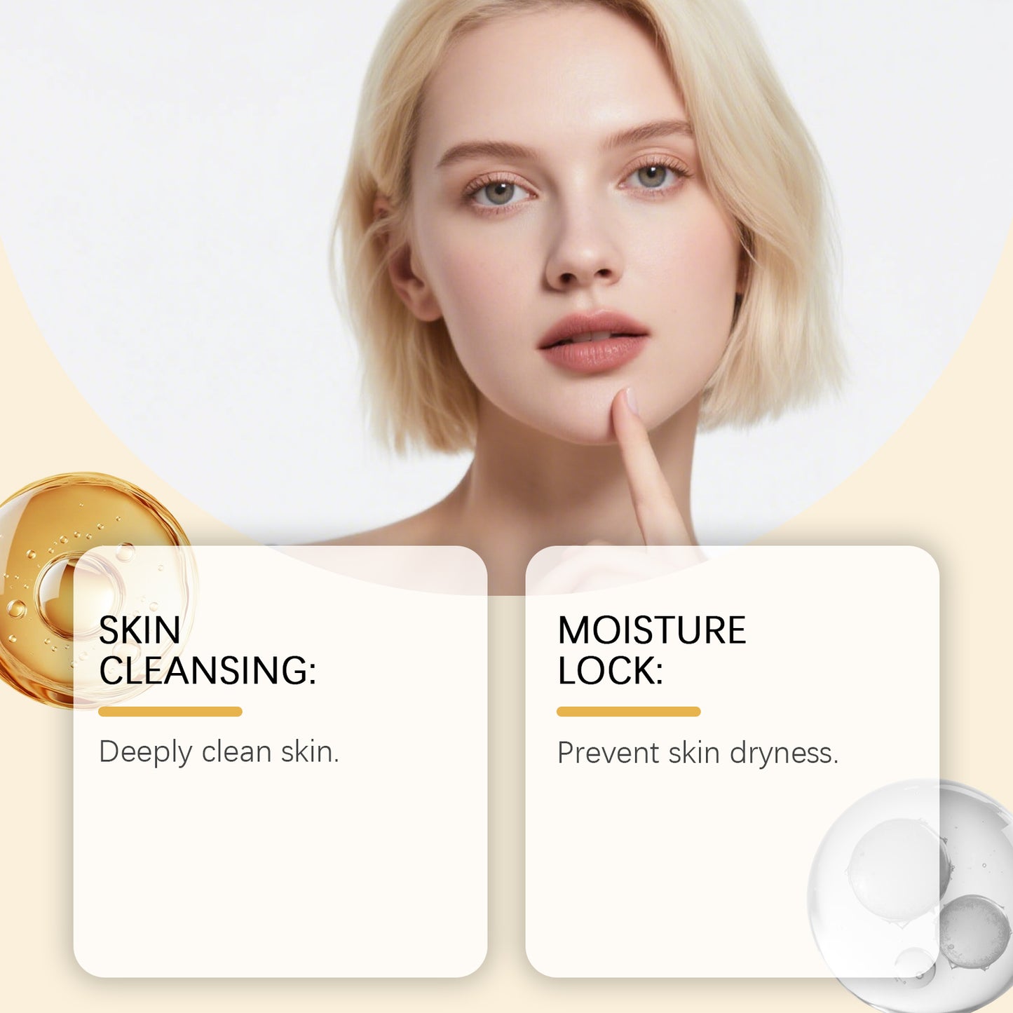 OceAura Apricot Facial Scrub - Gentle Exfoliation for Pore Cleansing & Smooth Hydration, Refreshing Face Polish-YQ