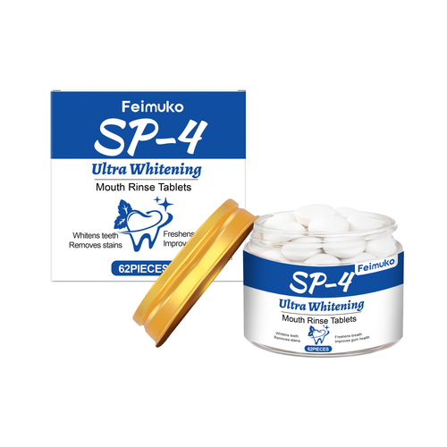 Freshen breath mouthwash granules, clean teeth and leave a pleasant fragrance, portable and refreshing mouthwash granules for travel.-SY