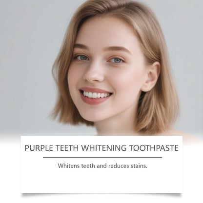 Feimuko Purple Toothpaste - Freshen Breath, Care for Gums, Strengthen Enamel, Daily Oral Cleanliness & Care-CJY