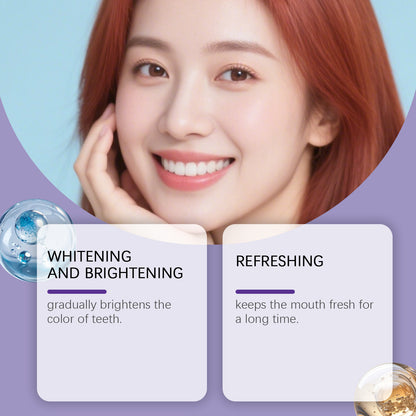 Feimuko Purple Toothpaste - Freshen Breath, Care for Gums, Strengthen Enamel, Daily Oral Cleanliness & Care-CJY
